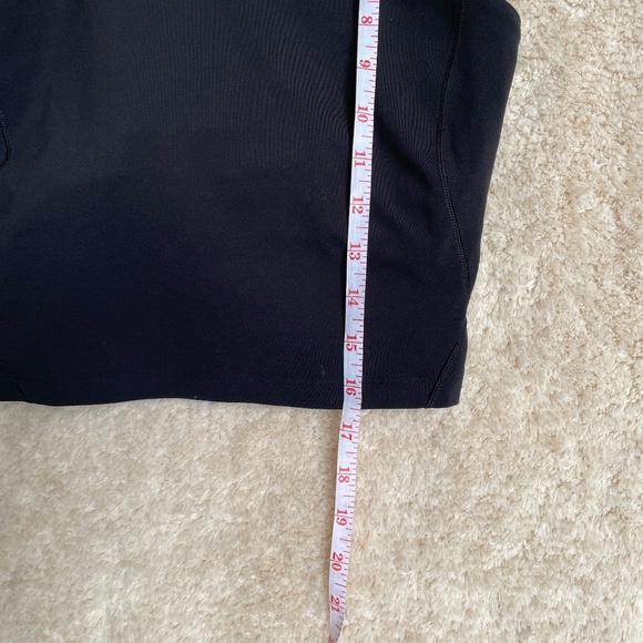 Lululemon Tank Top Womens Black Size 8 Active Sports Bra Workout - Picture 2 of 7